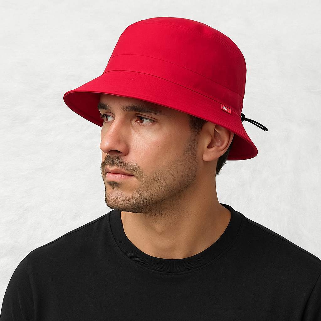 Un homme porte le Bob Running Réglable rouge