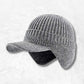 Bonnet casquette gris.
