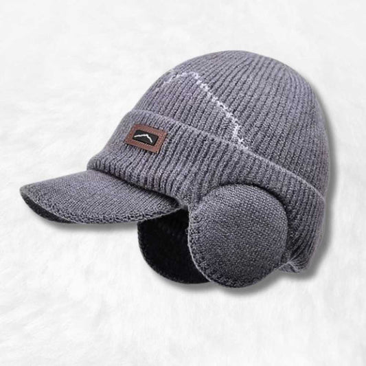 Bonnet Casquette Skullies Gris
