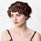 Bonnet en Soie Marron Charlotte femme.