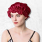 Bonnet en Soie Rouge Charlotte femme.