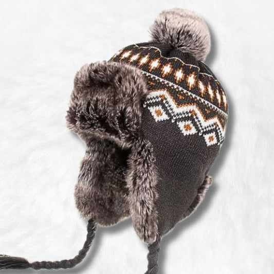 Pompon en fausse fourrure - Noir – Lolilafée Pompon en fausse fourrure - Noir – Lolilafée