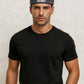 Un homme porte le Bonnet Docker Marin Gris