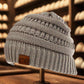 Bonnet Queue de Cheval Gris 