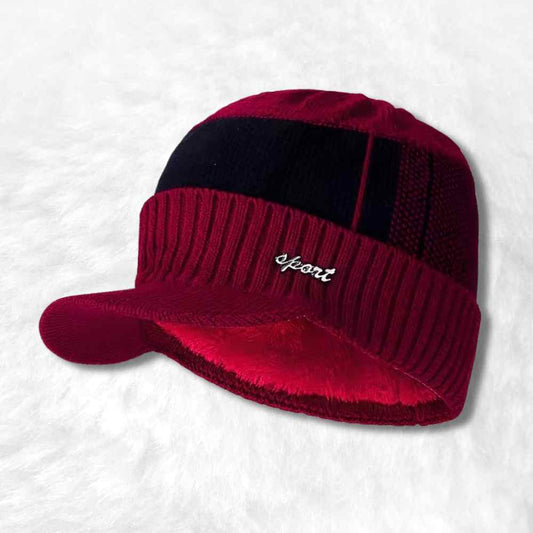 Bonnet Casquette Homme rouge