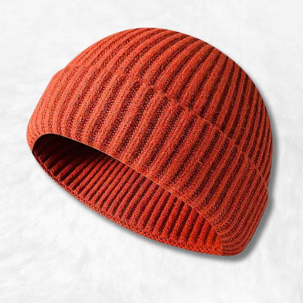 Bonnet Court Tricot orange