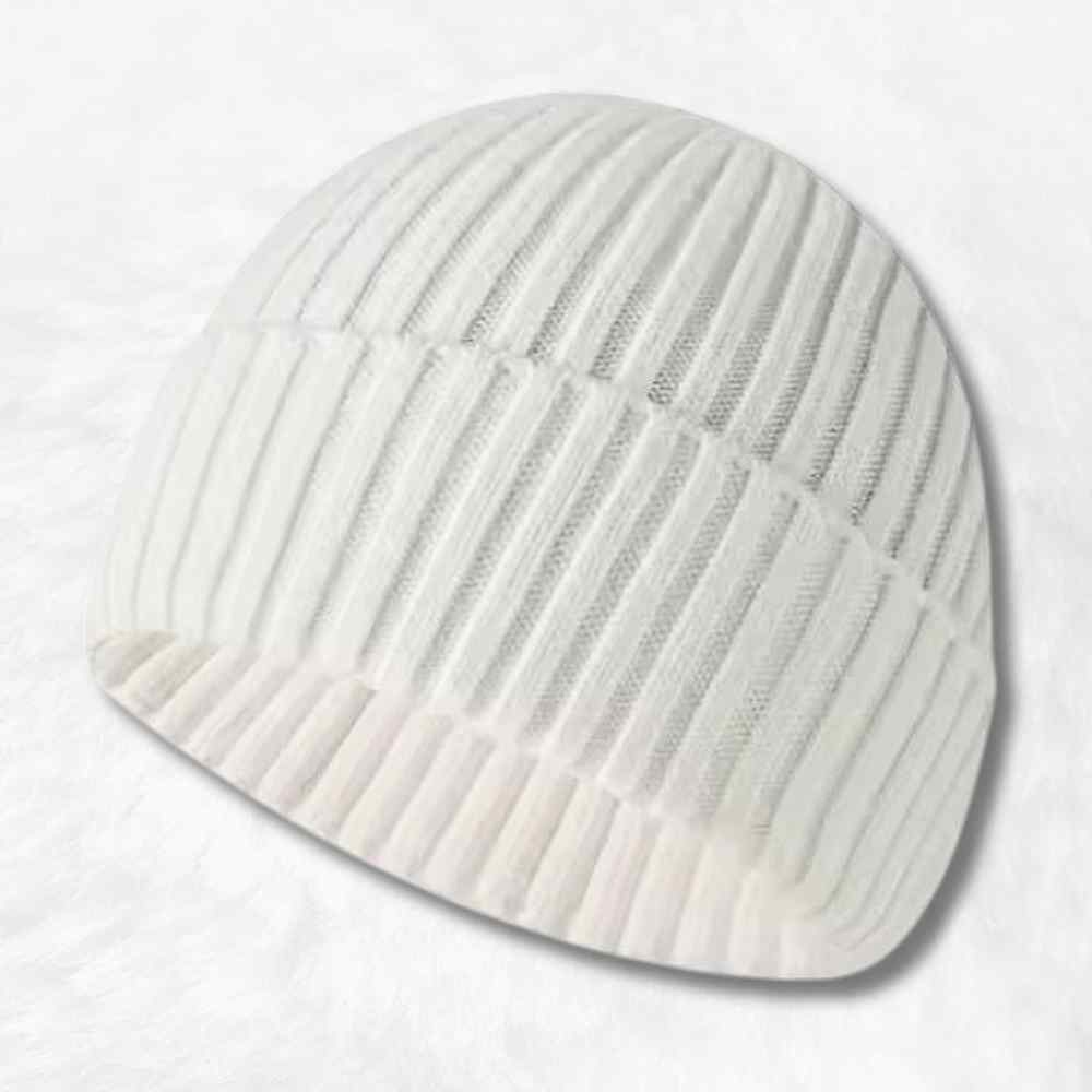 Bonnet Tricot blanc