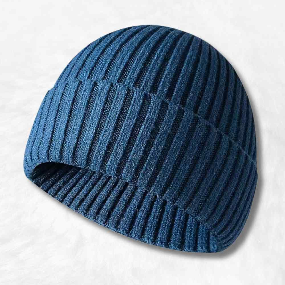 Bonnet Tricot bleu