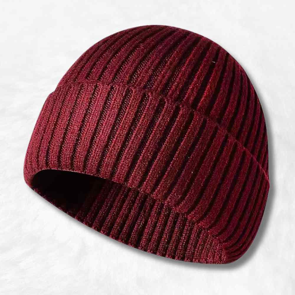 Bonnet Tricot bordeaux