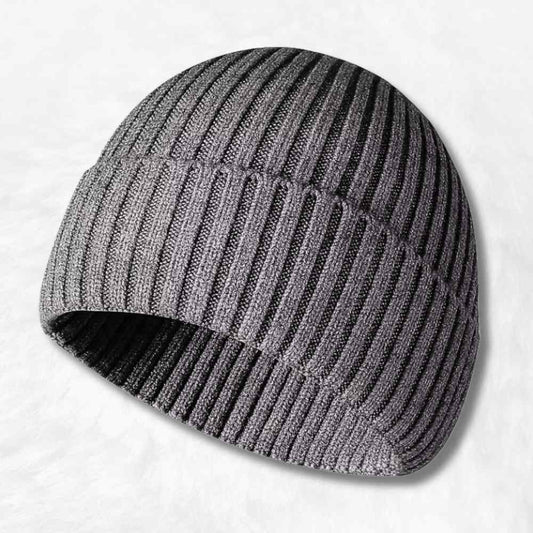 Bonnet Tricot gris