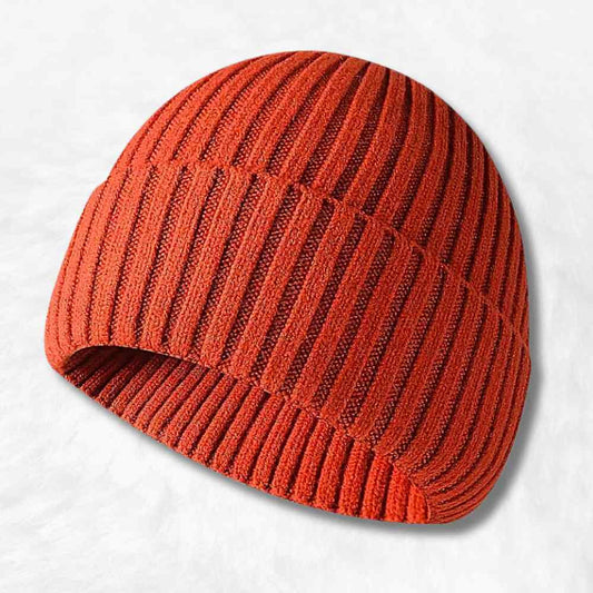 Bonnet Tricot orange