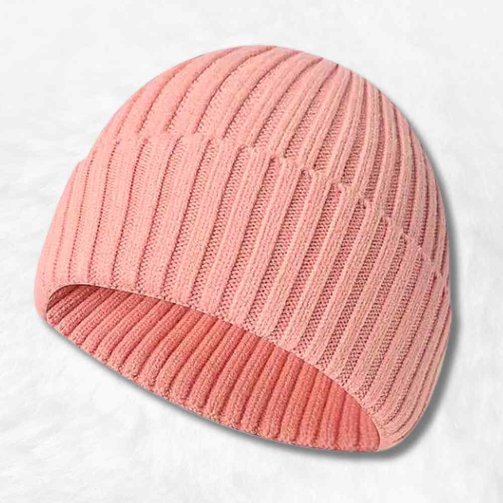 Bonnet Tricot rose