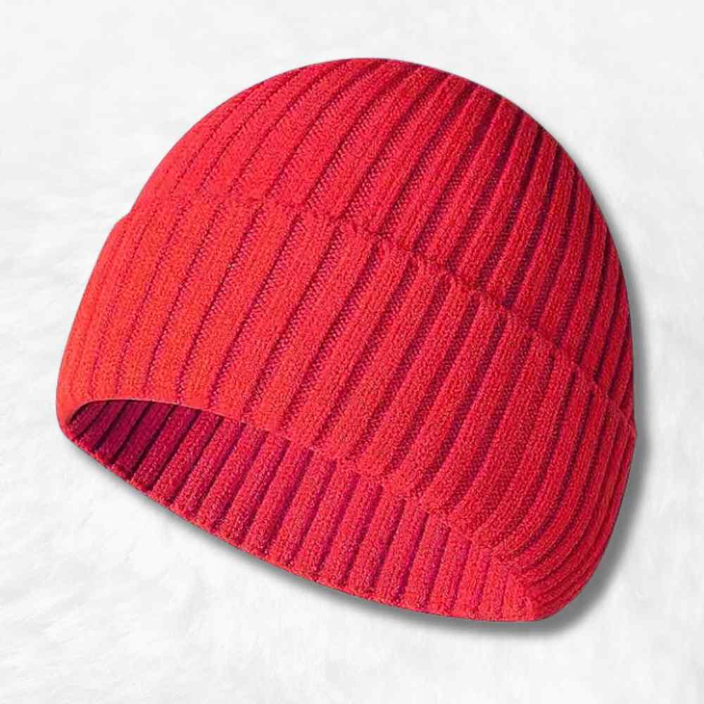 Bonnet Tricot rouge