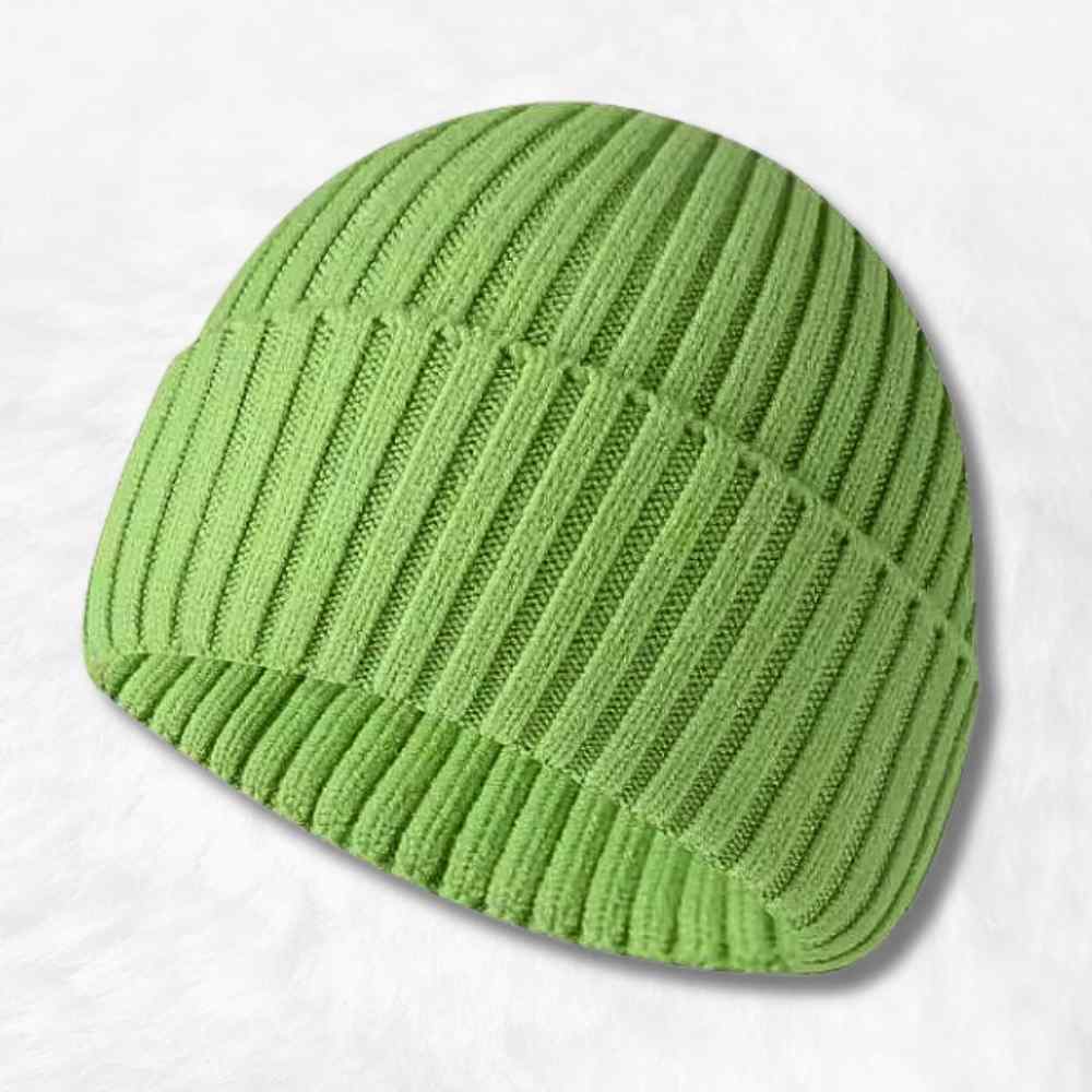 Bonnet Tricot vert
