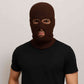 Un homme porte le Cagoule Homme 3 Trous Marron