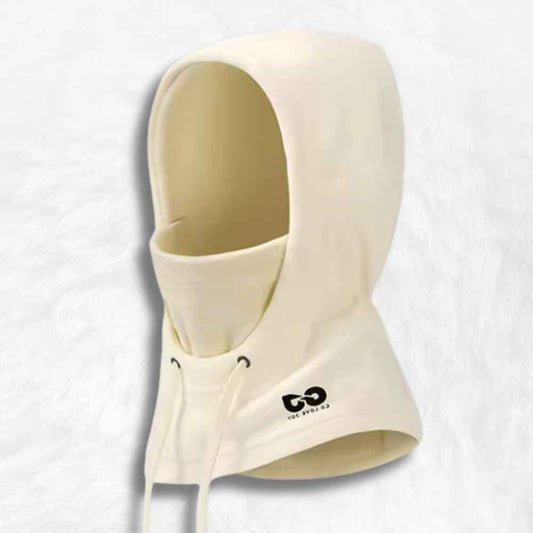 Capuche cagoule Ski crème