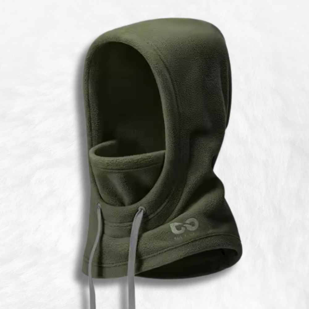 Capuche cagoule Ski verte