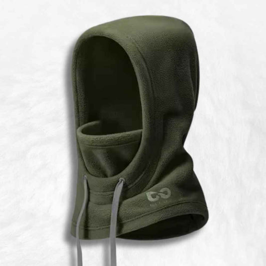 Capuche cagoule Ski verte