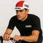 Un homme porte la Casquette Cyclisme Faema