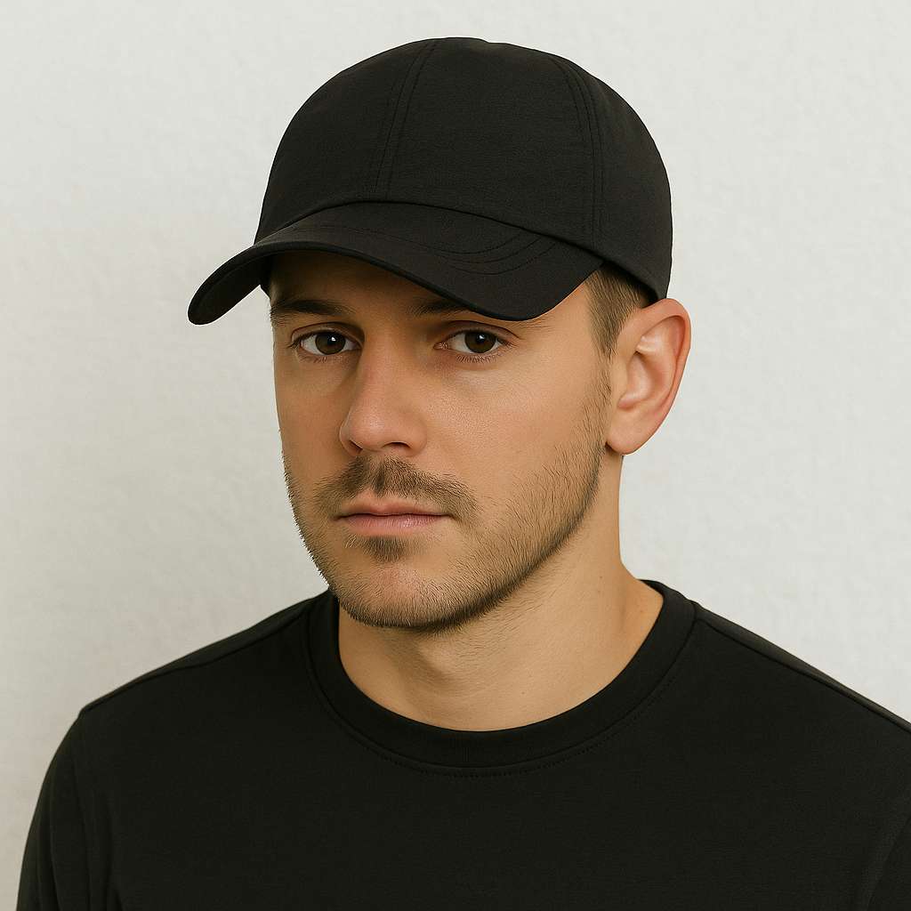 Un homme porte la Casquette Imperméable