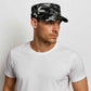Un homme porte la Casquette Militaire Homme Camouflage Noir