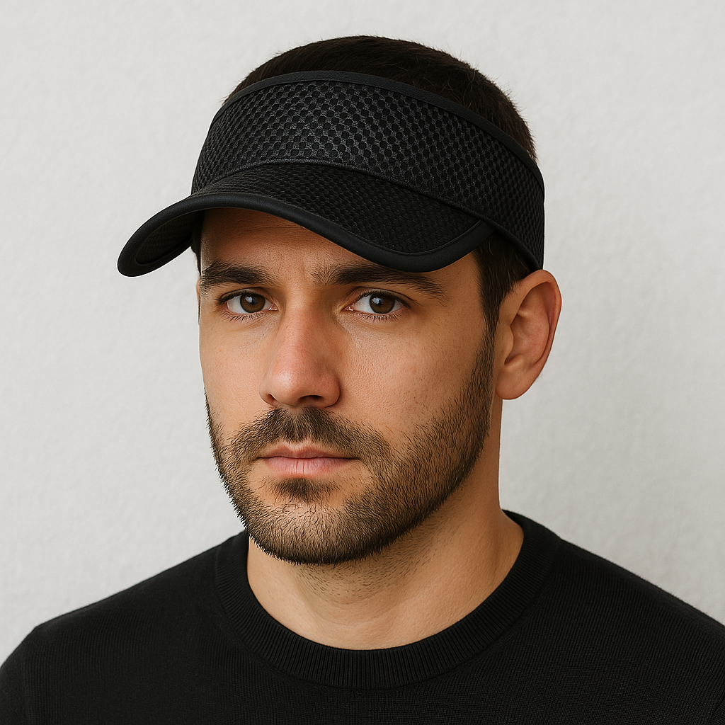 Un homme porte la Casquette de Golf Sport .