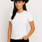Une femme porte le Chapeau Cowboy Femme noir