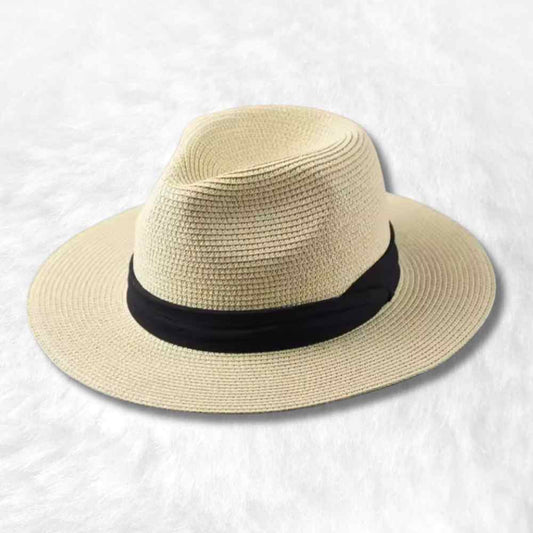 Illustration du Chapeau Homme Grande Taille Beige 