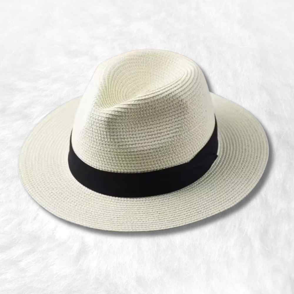 Illustration du Chapeau Homme Grande Taille Blanc 