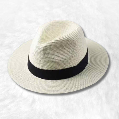 Illustration du Chapeau Homme Grande Taille Blanc 