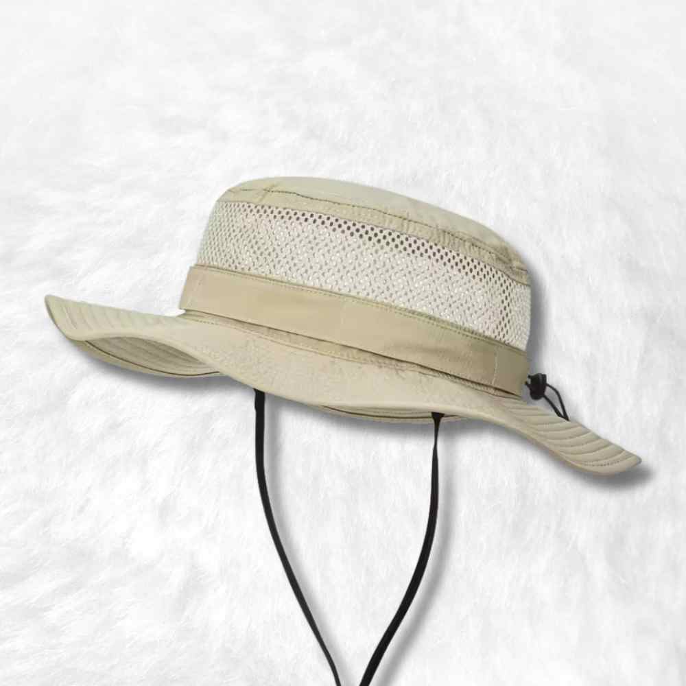 Illustration du Chapeau Randonnée Respirant Beige 