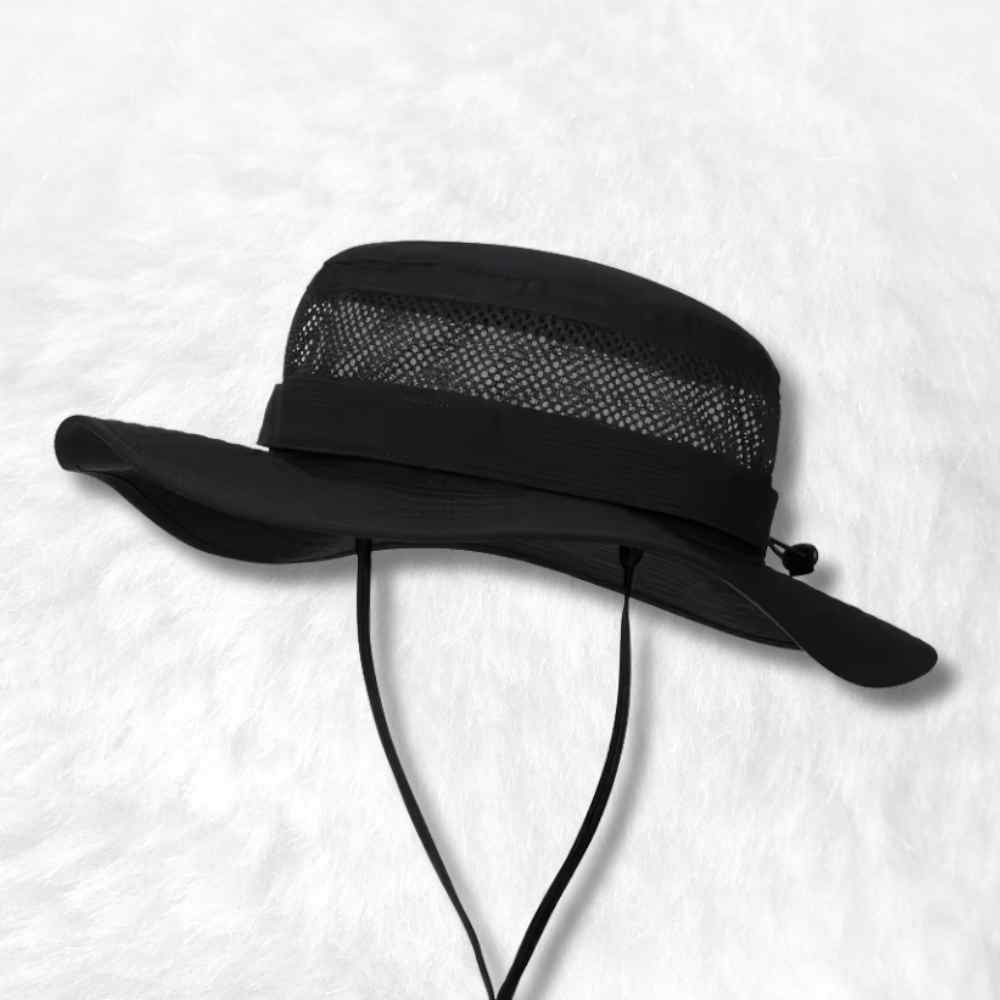Illustration du Chapeau Randonnée Respirant Noir