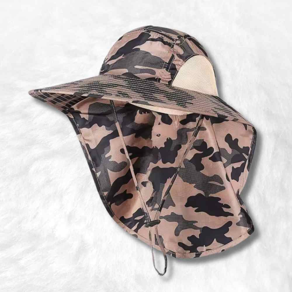 Chapeau Randonnée Soleil Camouflage Forêt