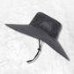Chapeau safari anti uv noir