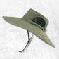 Chapeau safari anti uv vert