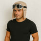 Un homme porte le Chapka Lunettes beige