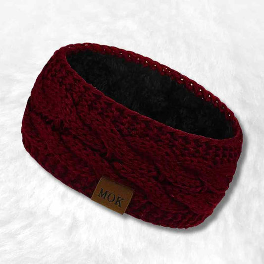 Bandeau Cache Oreille rouge