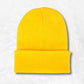 Bonnet Jaune Femme.