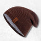 Bonnet Long Homme Marron.