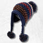 Bonnet Péruvien Bleu.