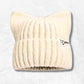 Bonnet à Oreilles de Chat​ crème