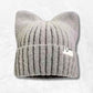 Bonnet à Oreilles de Chat​ gris