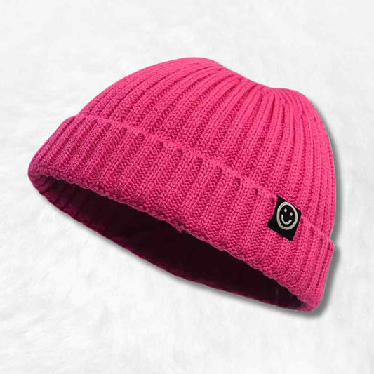 Bonnet Court Femme rose