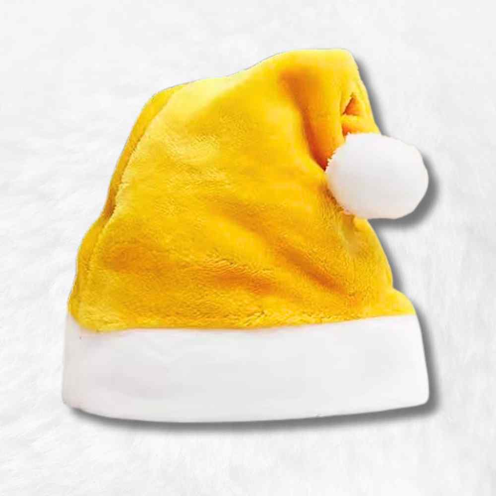 Bonnet de Noël Jaune​