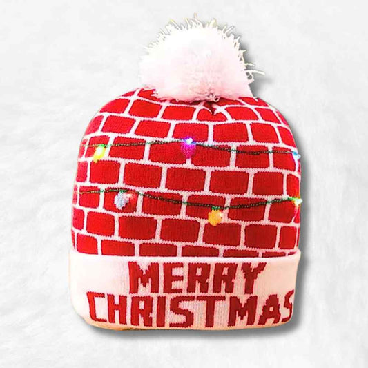 Bonnet de Noël Lumineux Merry Christmas