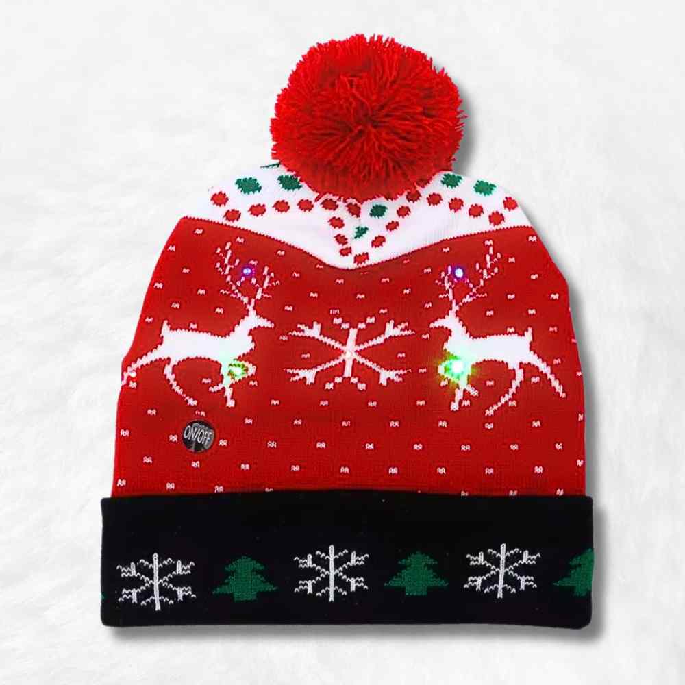 Bonnet de Noel Lumineux Traditionnelle 