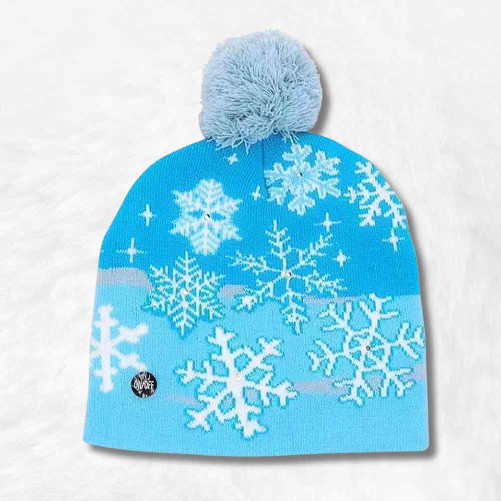 Bonnet de Noël Original Flocon de Neige