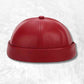 Bonnet Docker​ Ciré rouge