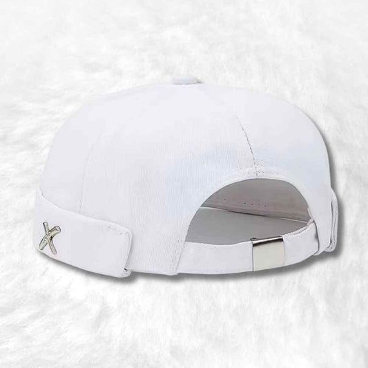 Bonnet Docker​ Coton blanc