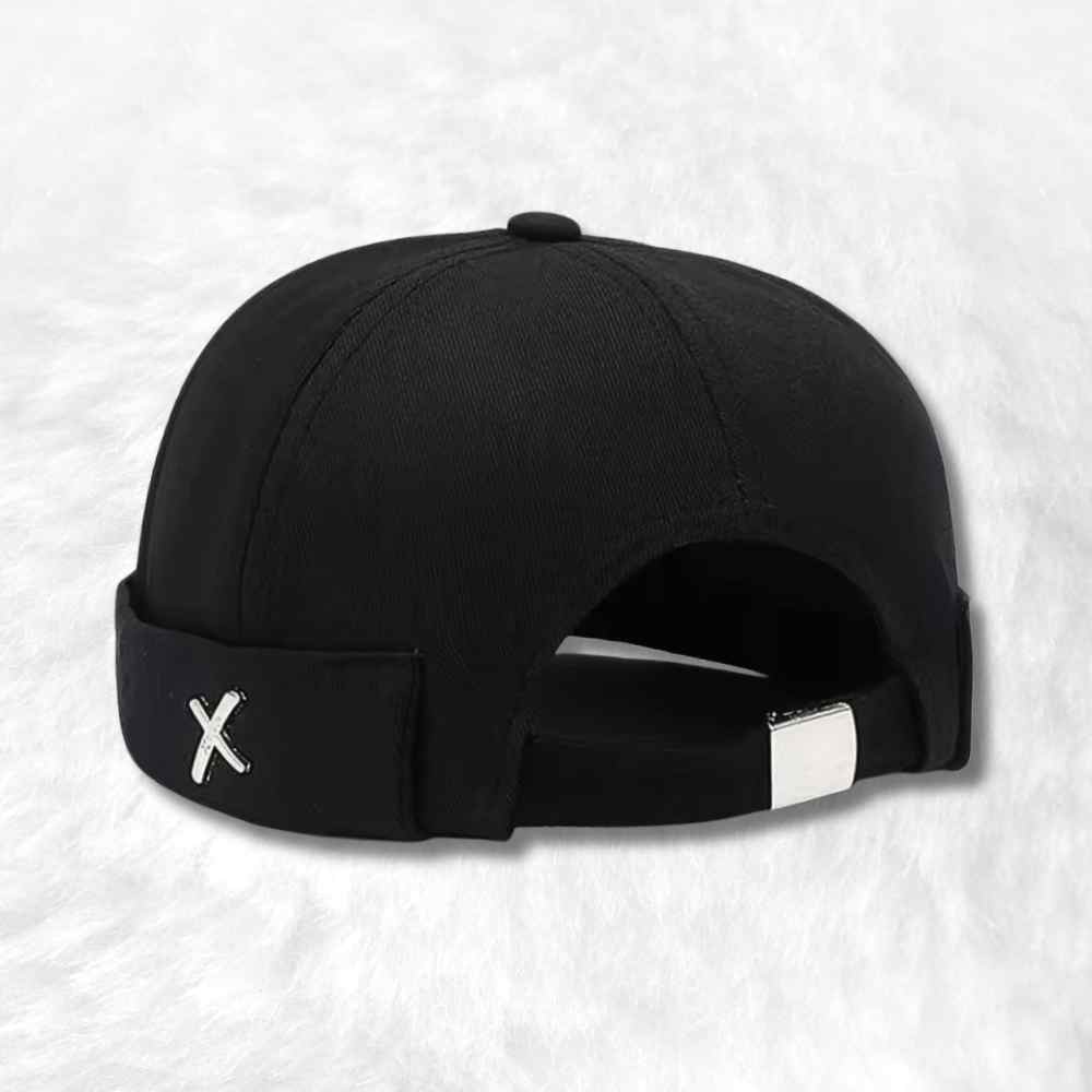 Bonnet Docker​ Coton noir